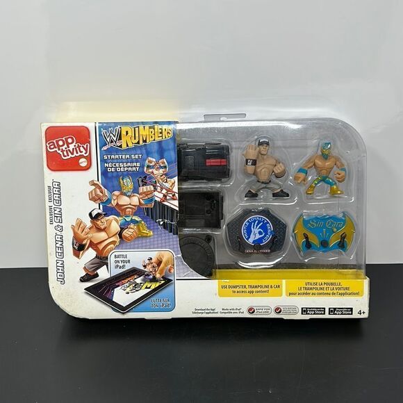 WWE Other - BNIB apptivity WWE Rumblers starter set